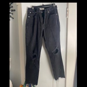 Abercrombie High Rise Mom Jean